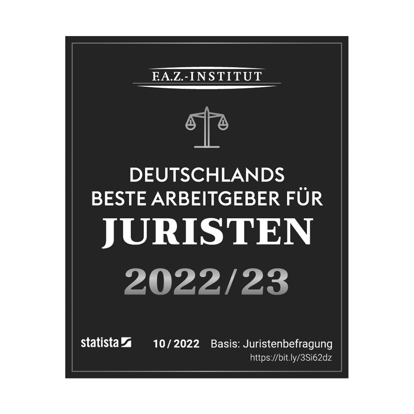Auszeichnung Deutschlands beste Arbeitgeber 2022/23